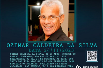 Pedreiro desaparece ao deixar obra e sacar dinheiro em casa lotérica em SG 