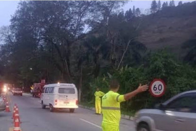 Acidente com morte na Rio-Santos em Angra dos Reis