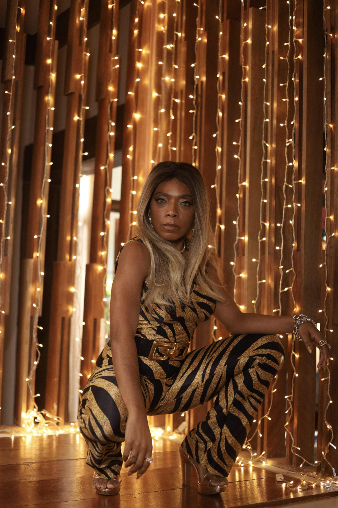 Vilma Melo interpreta Soraya, a 'Mulher Damasco', na comédia 'Ritmo de Natal' - Globo/Ronald Cruz