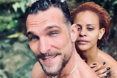 Aline Wirley e Igor Rickli curtem cachoeira com filho e crianças que estão adotando