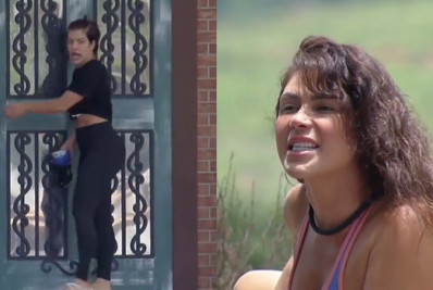 Jaquelline Grohalski e Nadja Pessoa brigam em 'A Fazenda 15'