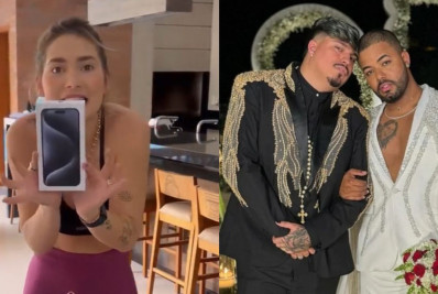 Virginia foi uma das convidadas que ganhou IPhone e não compareceu ao casamento de influenciador