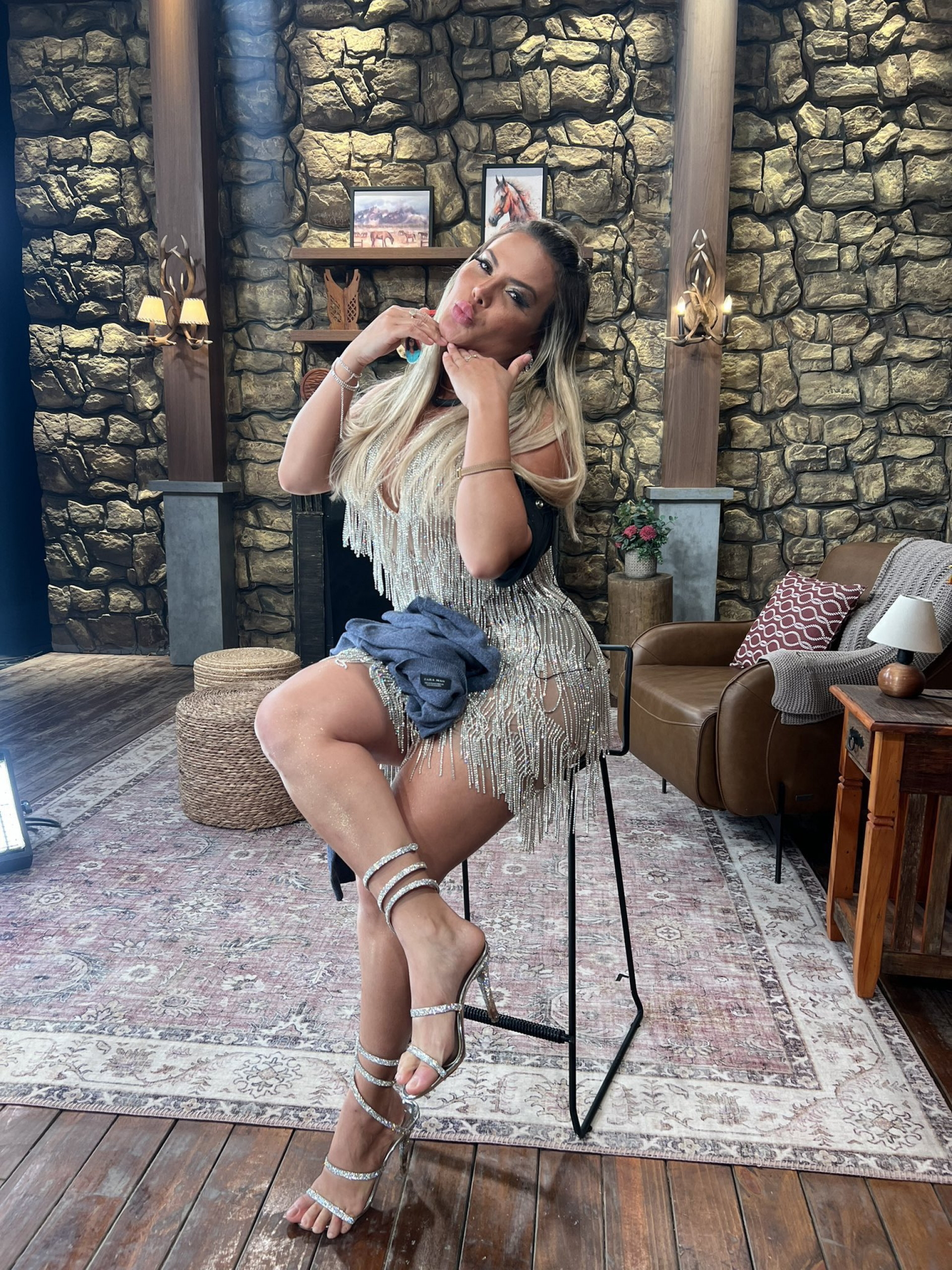 Kally Fonseca é a 9ª eliminada de 'A Fazenda 15' - Reprodução Internet