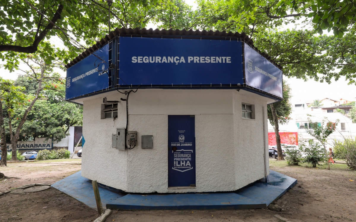 Nova base é a 40ª unidade do Programa Segurança Presente, na Ilha do Governador