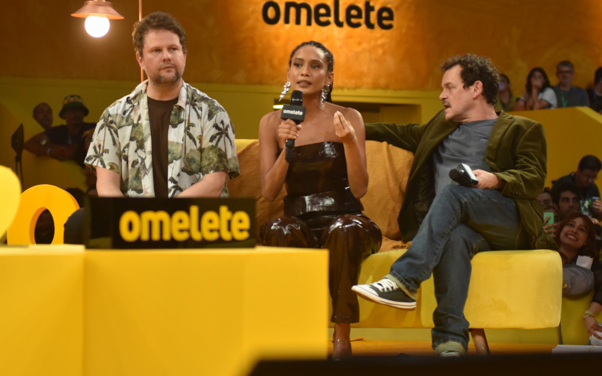 Taís Araujo, Selton Mello e Matheus Nachtergaele participam do evento CCXP, em São Paulo