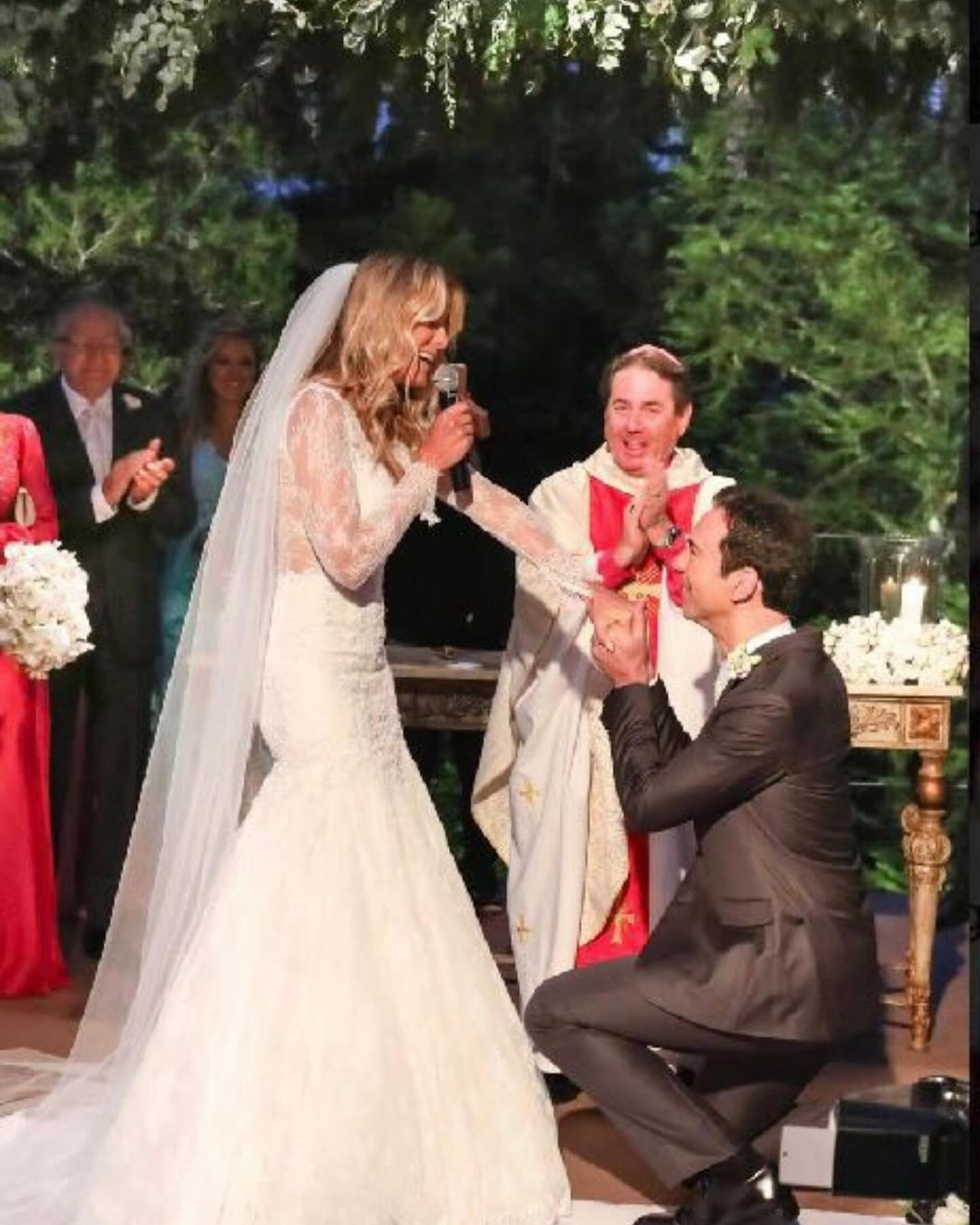 Ticiane Pinheiro abre álbum de fotos do casamento com Cesar Tralli - Reprodução / Instagram