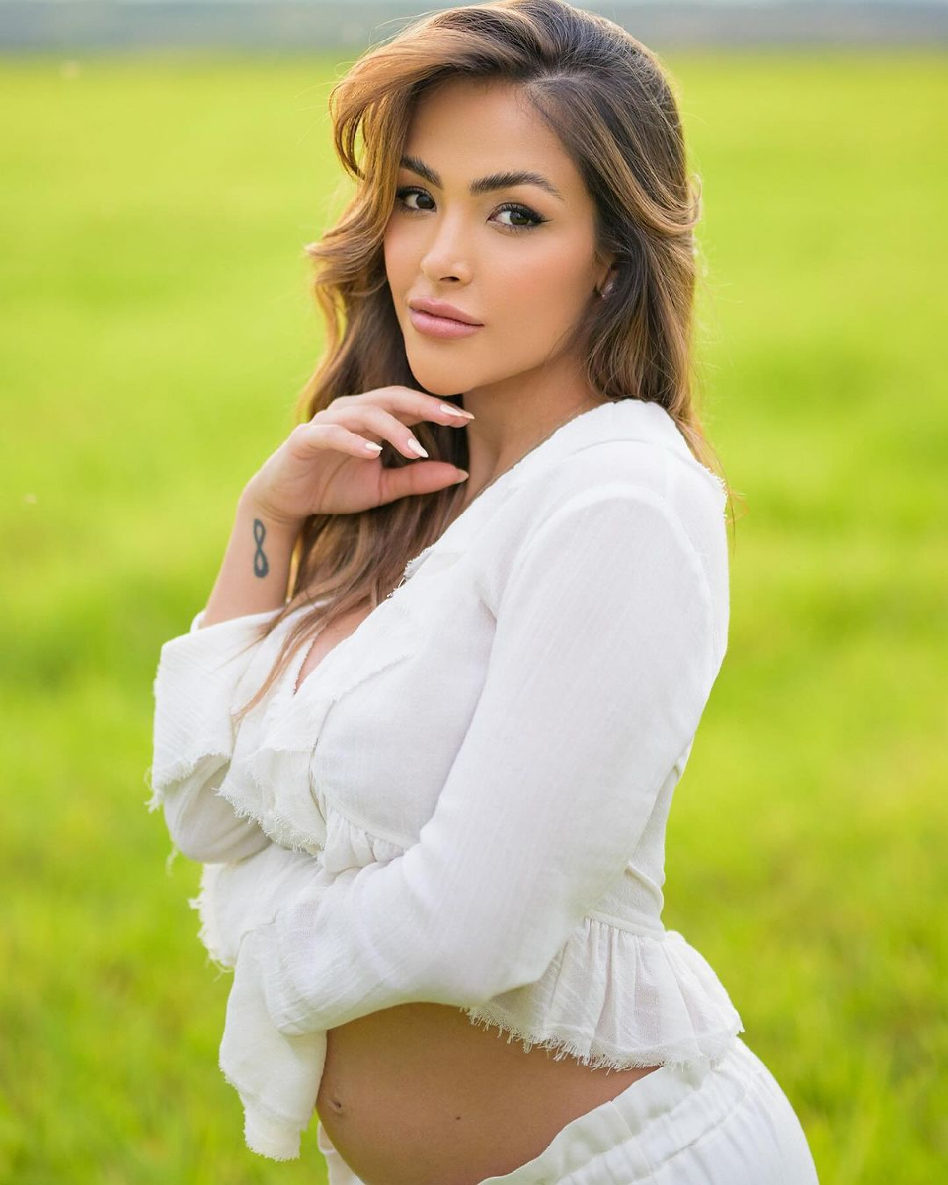 Gabi Luthai estava grávida de gêmeos, mas perdeu um bebê - Reprodução / Instagram