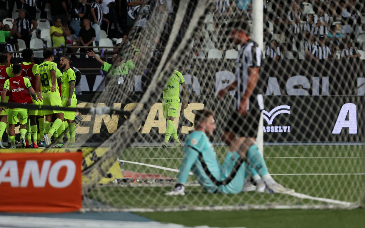 Derrota de virada para o Palmeiras marcou o segundo turno do Botafogo