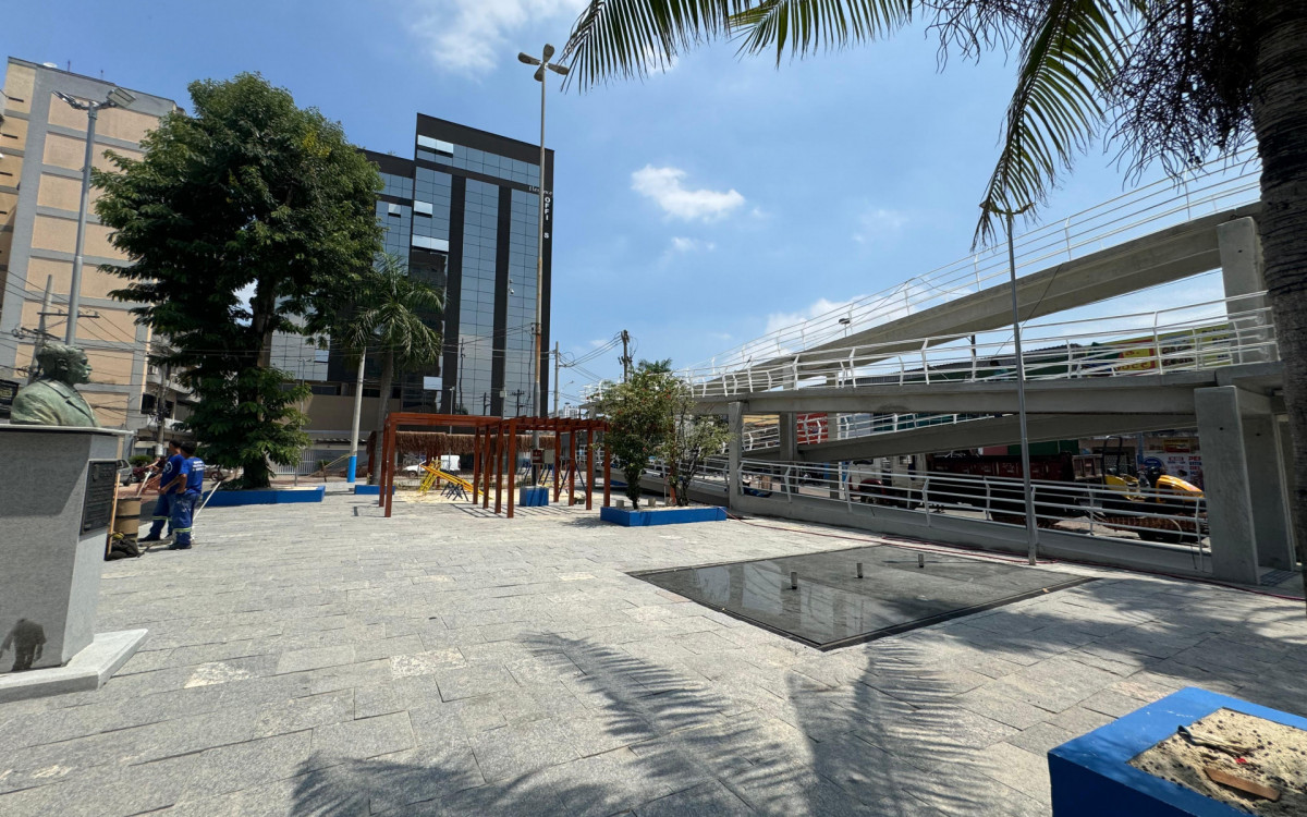 A nova Praça do Chafariz que será entregue a população nilopolitana