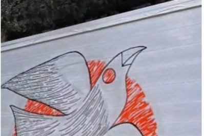 Instituto Gingas ganha painéis artísticos de grafite