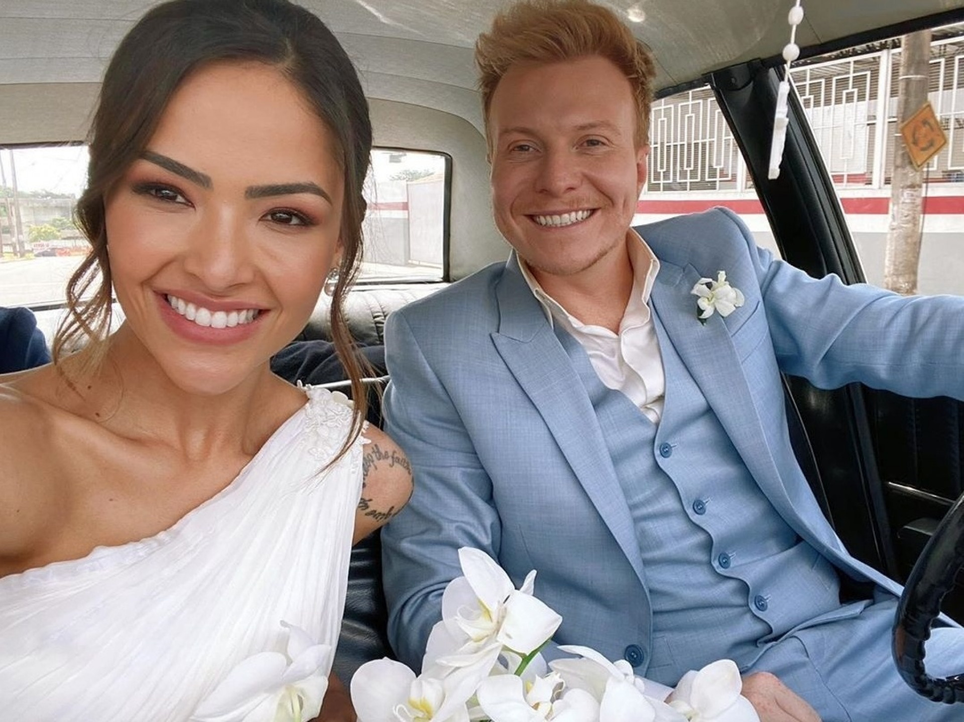 Juntos há 10 anos, Gabi Luthai e Teo Teló oficializaram a união em 2022 - Reprodução / Instagram