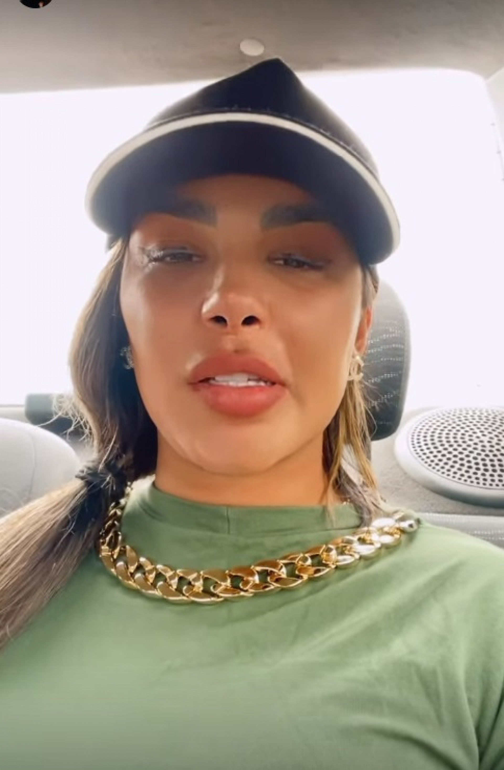 Jenny Miranda chora ao comunicar fim do relacionamento com Fábio Gontijo - Reprodução do Instagram