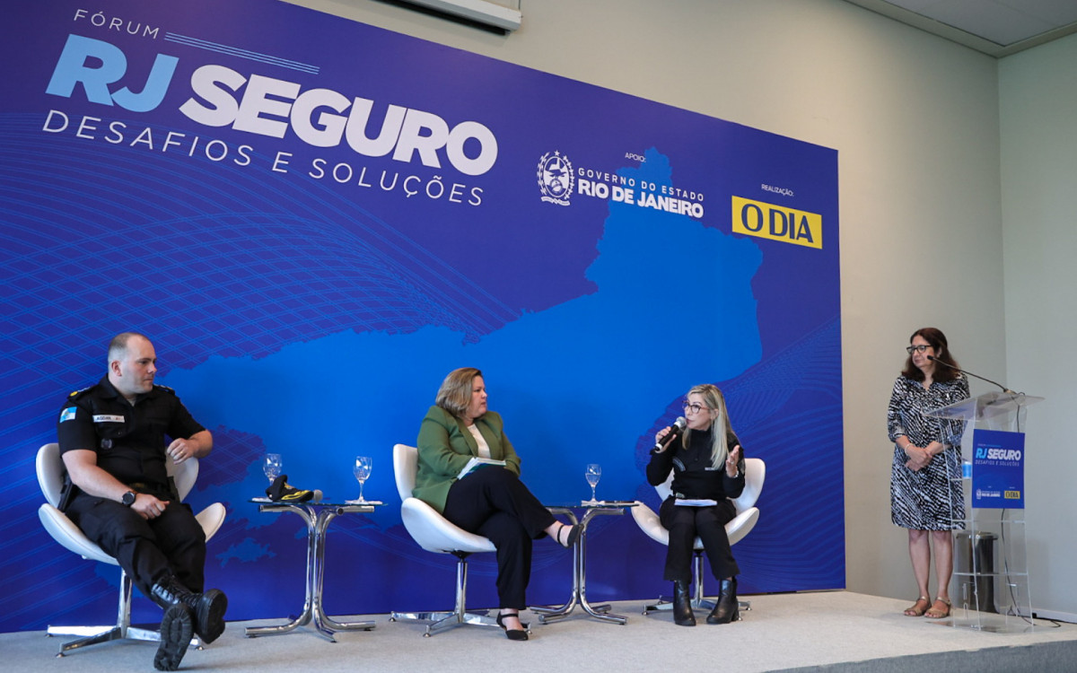 Primeiro painel debateu a eficácia do uso da tecnologia no combate à criminalidade