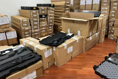 PF realiza operação contra grupo suspeito de exportar mais de 40 mil armas para facções brasileiras