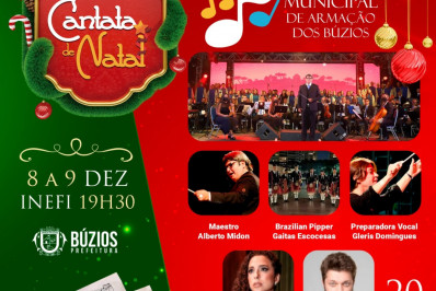 Búzios Apresenta a III Cantata de Natal na Praça Tia Uia, na Rasa, nesta sexta e sábado