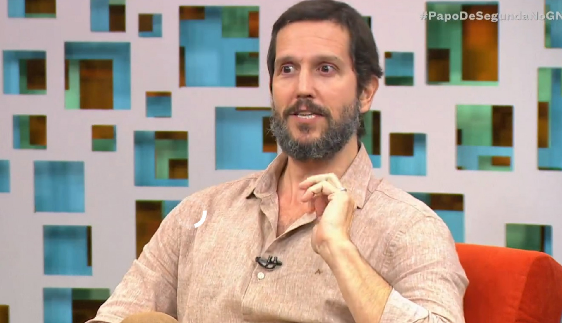 Vladimir Brichta fala sobre relação com Marco Ricca - Reprodução de vídeo / GNT