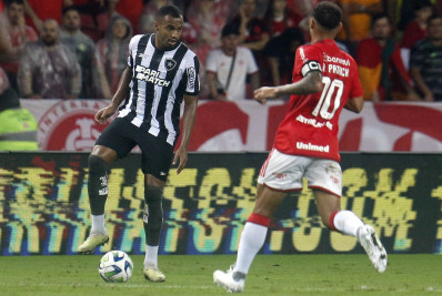 Botafogo perde para o Internacional e fica apenas com vaga na Pré-Libertadores