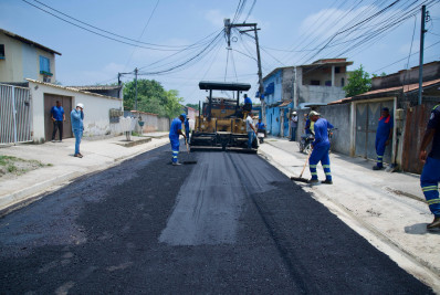 Obras de revitalização acontecem no bairro Vista Alegre