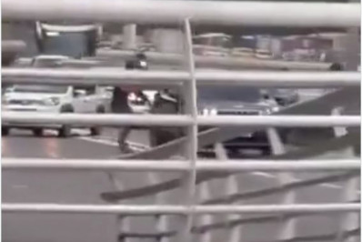 Polícia Civil investiga assalto a motorista na Avenida Brasil; veja vídeo