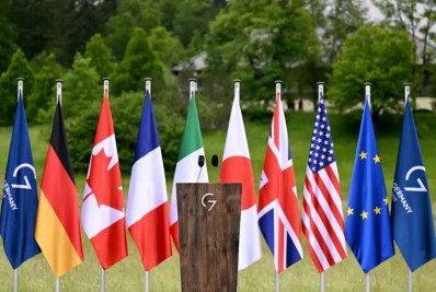 G7 concorda com restrições a importações de diamantes da Rússia e defende Israel