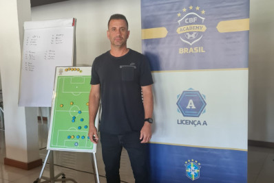 Técnico do Belford Roxo realiza curso de treinador Licença A da CBF