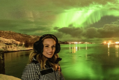 Ana Furtado se emociona ao realizar sonho de ver aurora boreal, na Noruega: 'Chorei'