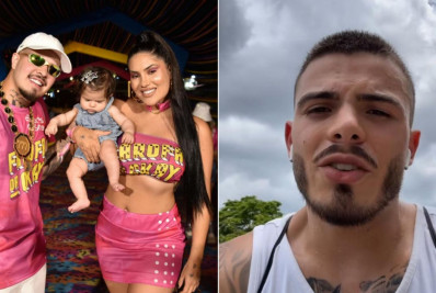 Thomaz Costa critica Jottapê e Estefani por levarem filha de 5 meses para Farofa da Gkay
