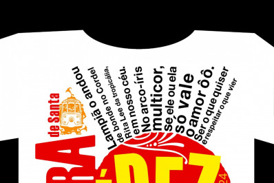  Bloco Mistura de Santa lança samba e camiseta para 2024