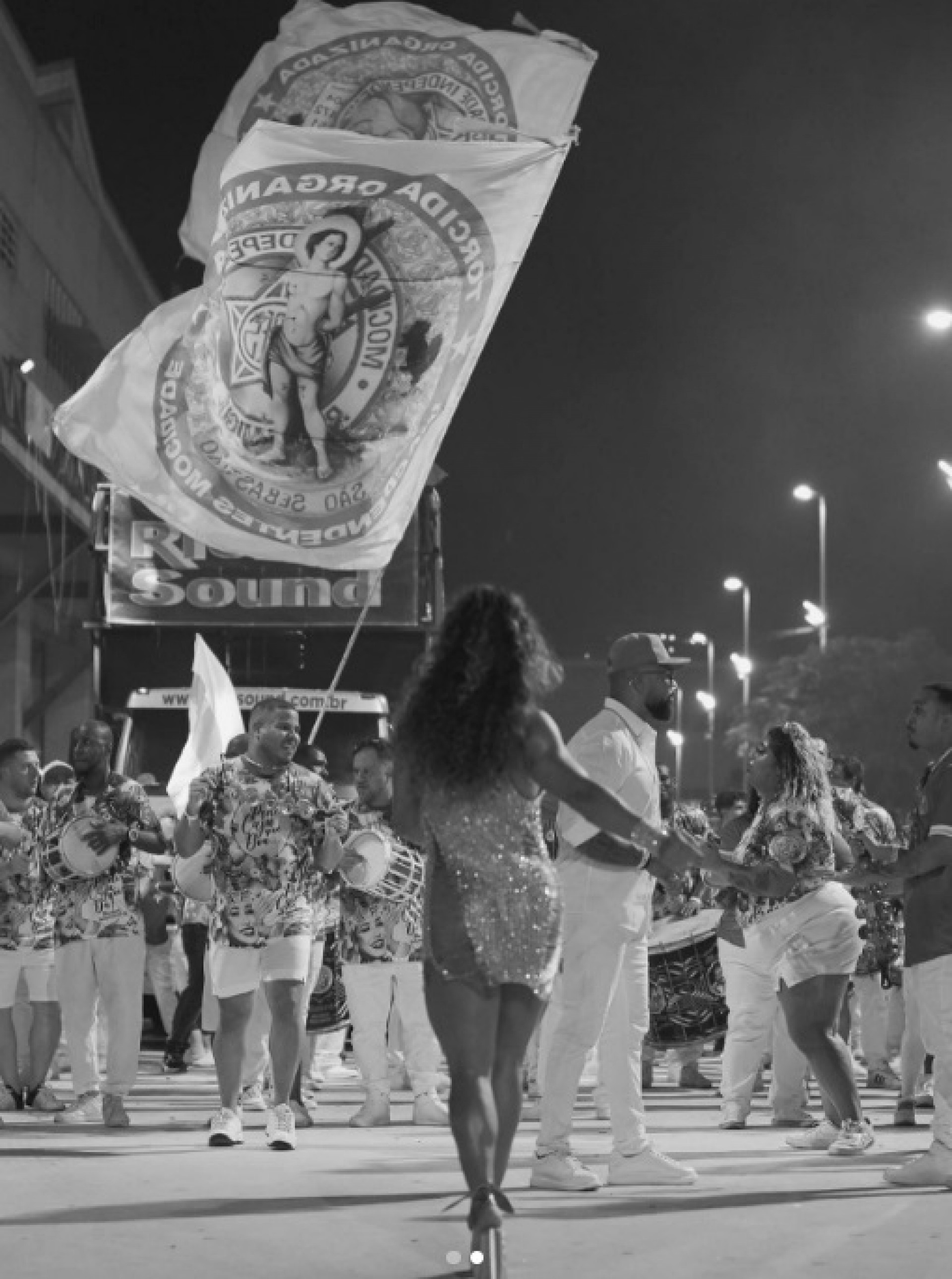 Fabíola de Andrade comenta críticas sobre seu samba - Reprodução do Instagram