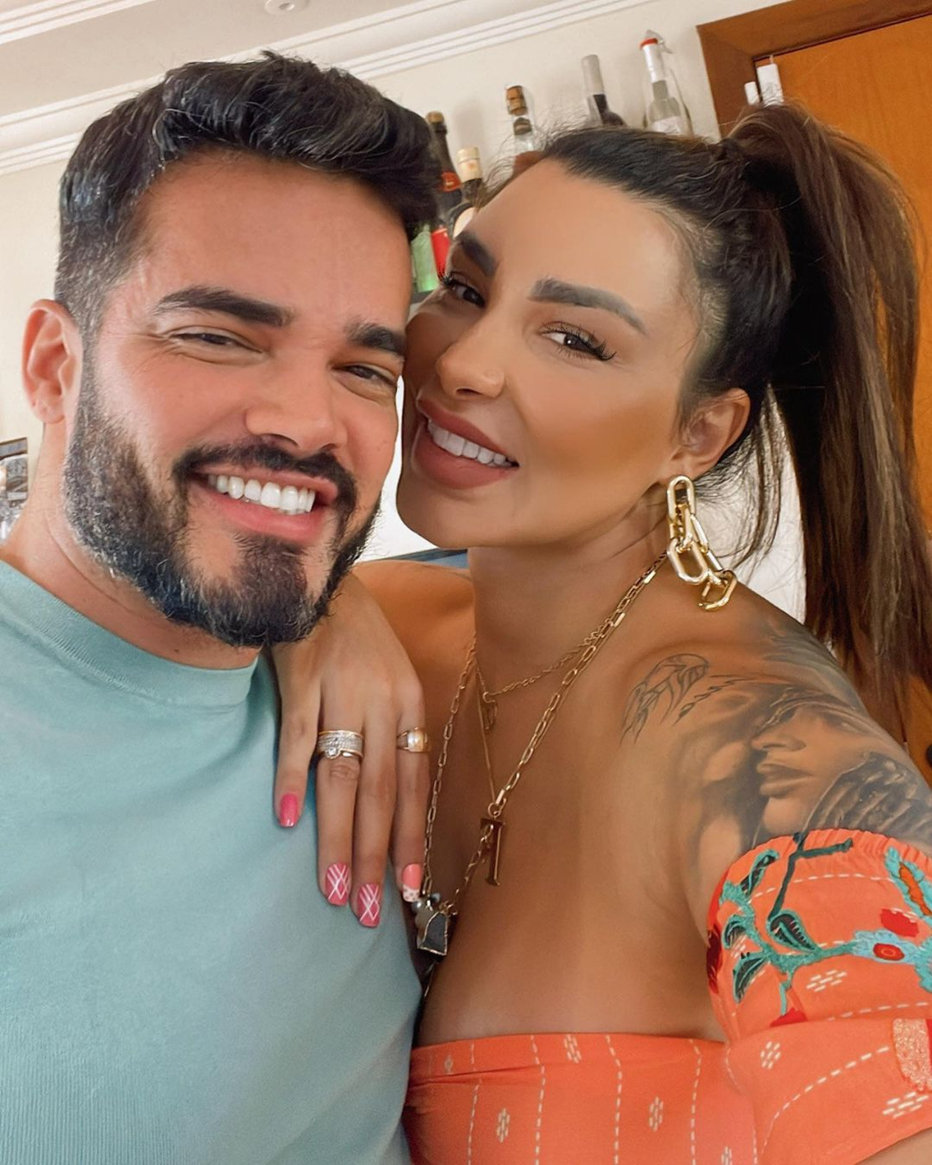 Jenny Miranda e Fábio Gontijo anunciaram a separação recentemente - Reprodução/Instagram