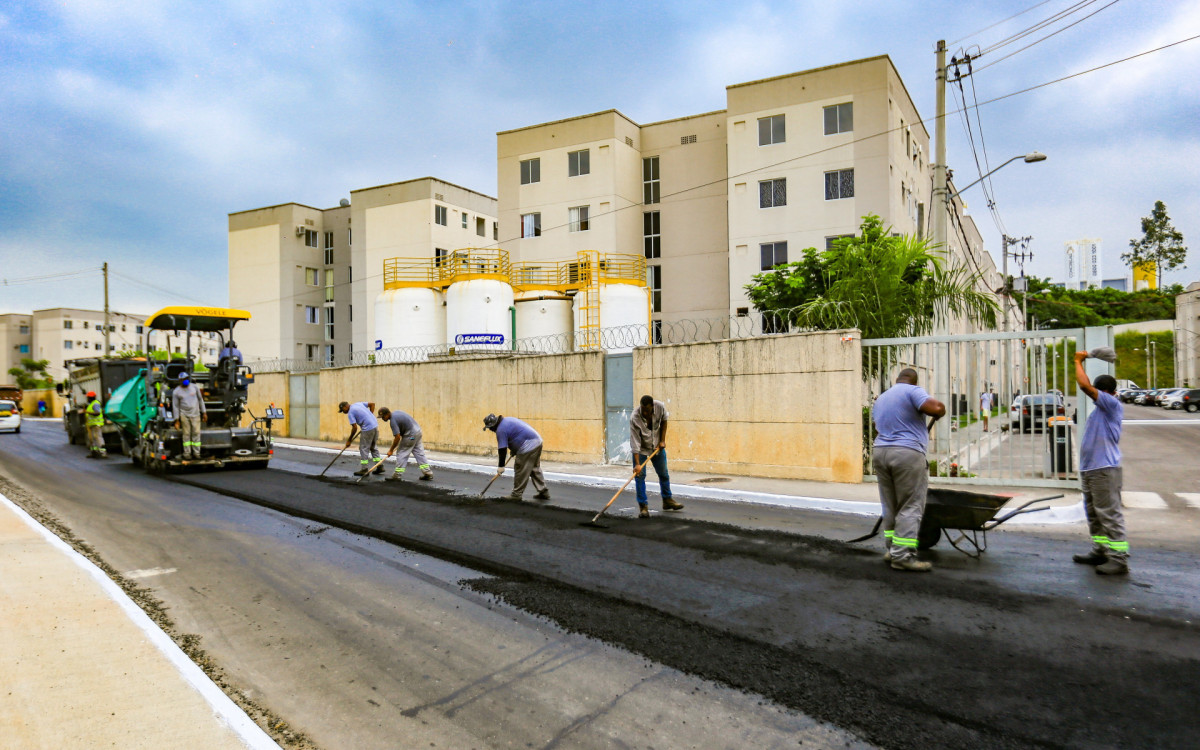 A pavimentação da Estrada da Boa Esperança será dividida em dois trechos