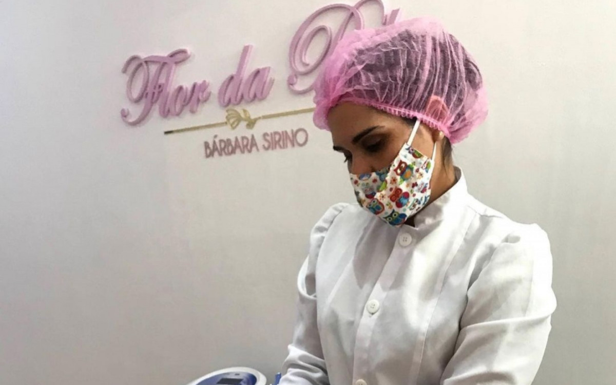 Bárbara Sirino, empresária do ramo da estética