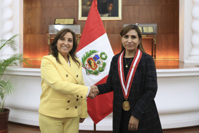 Procuradora-geral do Peru é suspensa do cargo por seis meses