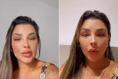 Após deixar hospital e motivo da separação vir a tona, Jenny Miranda aproveita para lucrar na web