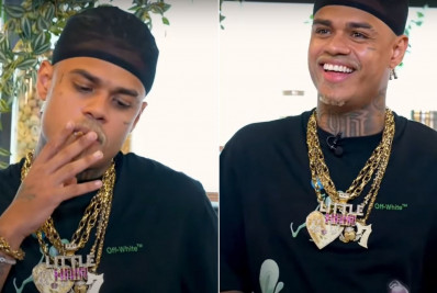 Após dizer que não fuma maconha por causa da religião, internautas disparam contra MC Cabelinho: ‘Trair pode’