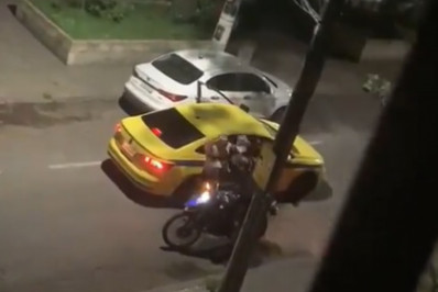 Vídeo: homem sofre tentativa de roubo no Grajaú momentos depois de registrar ocorrência por assalto