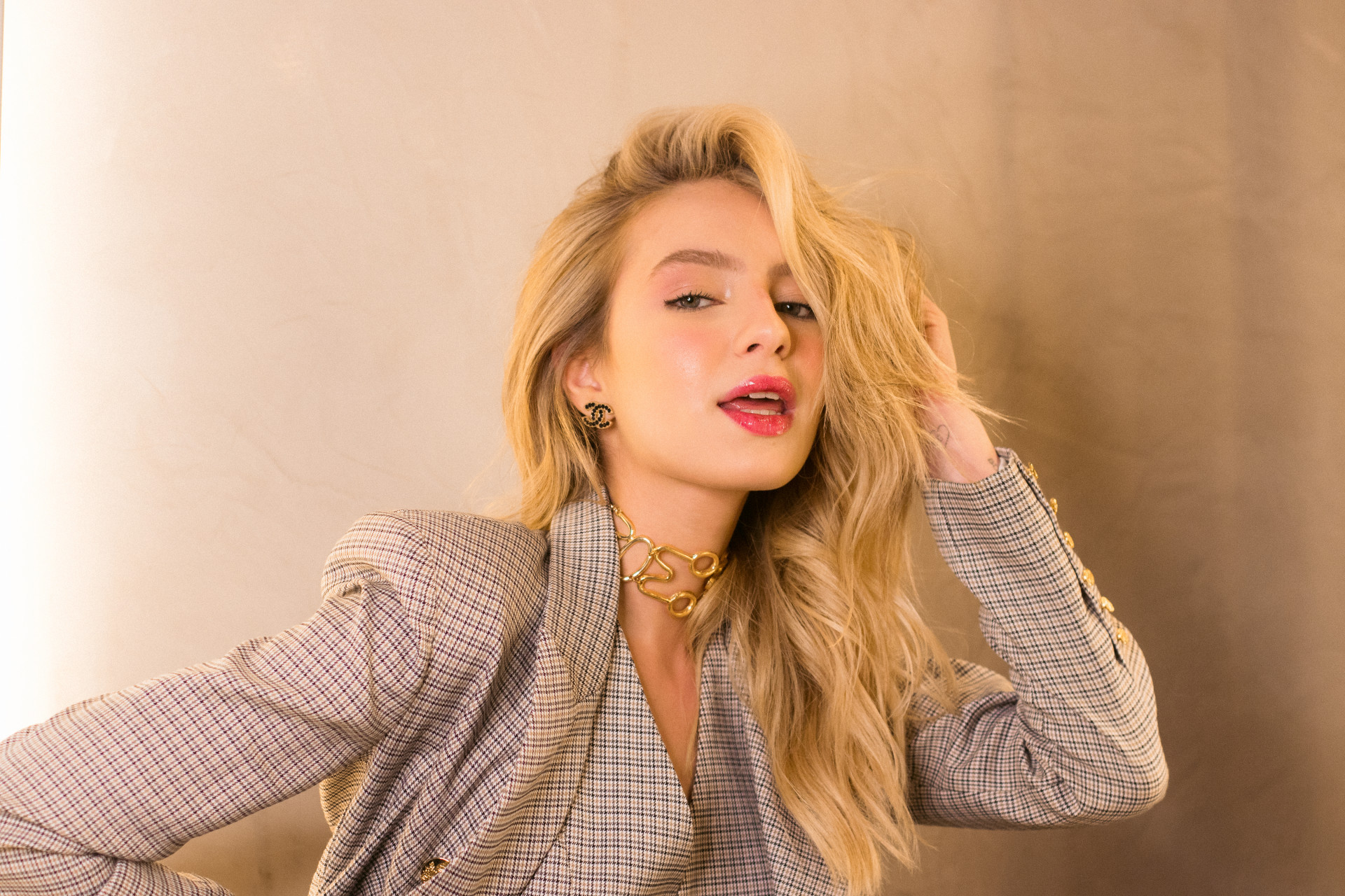 A influenciadora Fefe está no elenco do filme sobre o grupo Mamonas Assassinas - RicoB/Divulgação