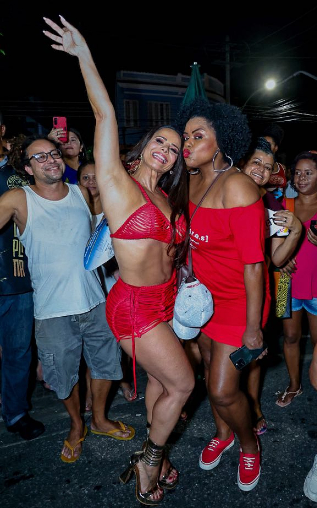 Viviane Araujo e Carla Cristina
