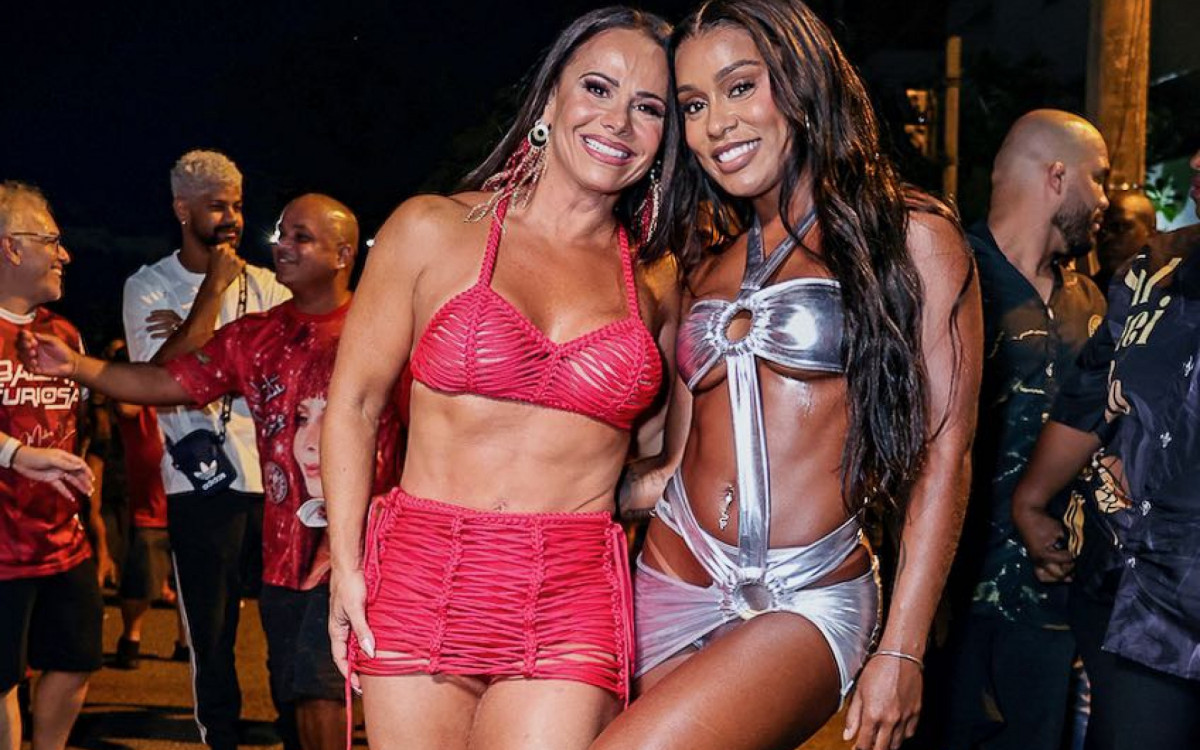 Viviane Araujo e MC Rebecca