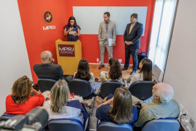 MPRJ inaugura auditório em Teresópolis e homenageia o Promotor de Justiça Marcos da Motta