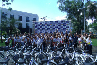 Magé entrega bicicletas do Programa Criança Feliz