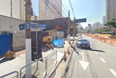 Operário morre após ser soterrado em obra na Avenida Santo Amaro, na zona sul de SP