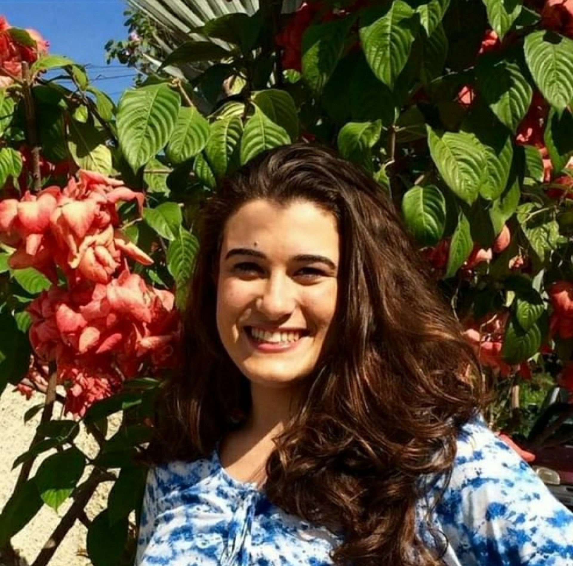 Pollyanna Weyll descobriu o melanoma através de um mapeamento digital  - Acervo pessoal