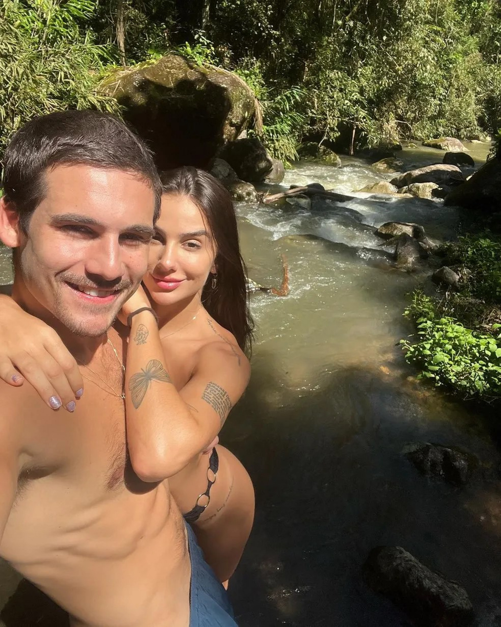 Nicolas Prattes e Luiza Caldi - Reprodução/Instagram