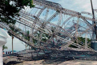 MP investiga estruturas montadas em Niterói após desabamento de árvore de Natal