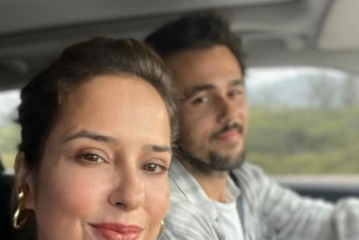 Palomma Duarte compartilha clique sensual para mostrar nova tatuagem do marido; veja