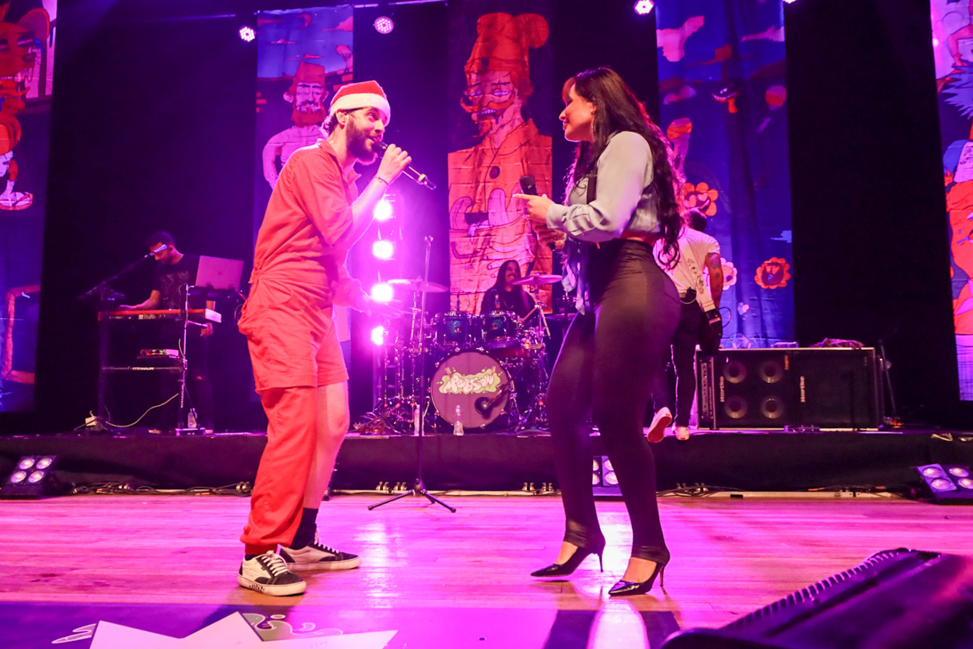 Perlla participa de show de Diogo Defante - Santiago de Andrade / Agnews