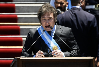 Milei: 'Hoje voltamos a abraçar as ideias da liberdade, na definição do liberalismo'