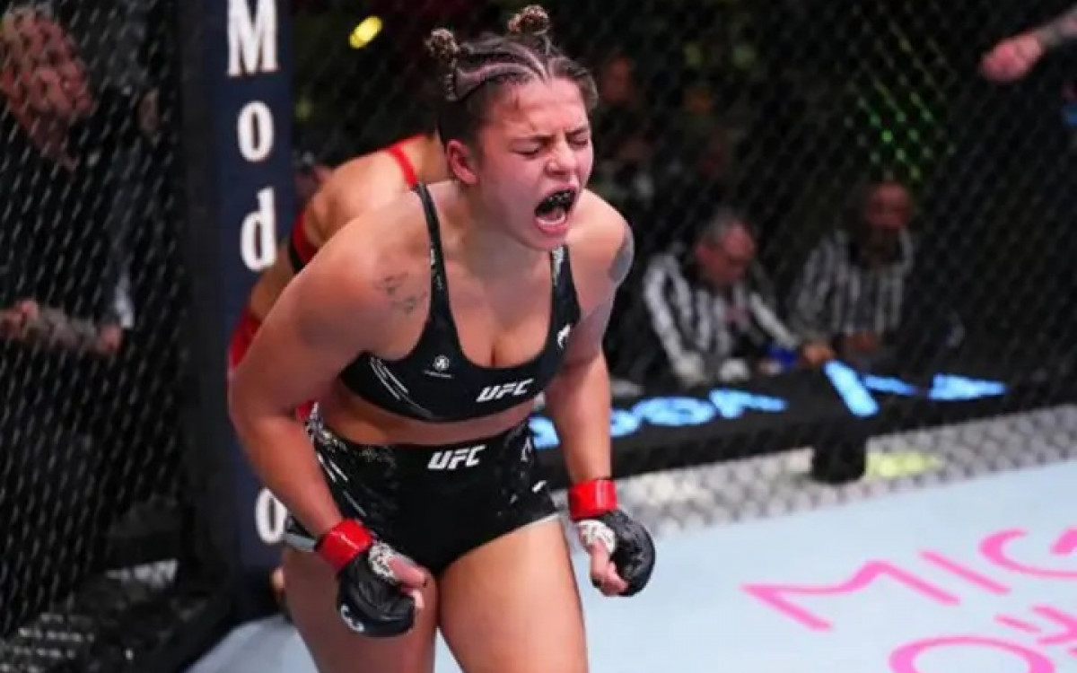 Luana Santos emplacou segunda vitória seguida no Ultimate 