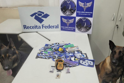 Operação apreende mais de R$ 80 mil em metanfetamina no Aeroporto Galeão